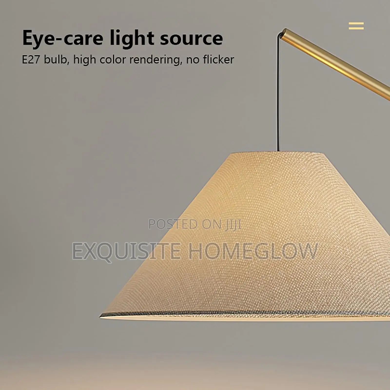 Gibson Arc Floor Lamp Available in Two Colours as Seen in the Photos