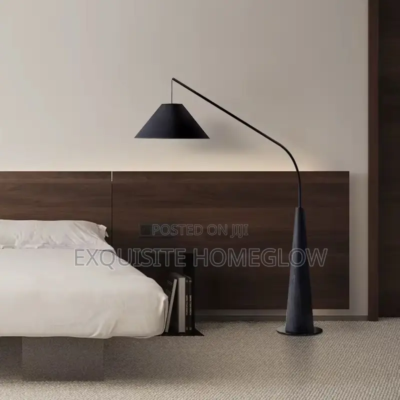 Gibson Arc Floor Lamp Available in Two Colours as Seen in the Photos
