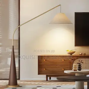 Gibson Arc Floor Lamp Available in Two Colours as Seen in the Photos