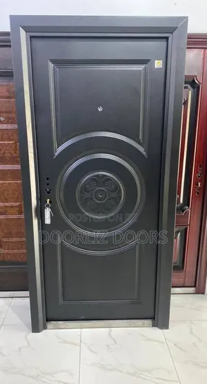 Smoth Security Door Black(Accessories)