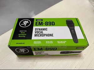 Mackie Em-89d Cardioid Dynamic Vocal Microphone