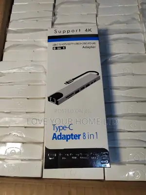8-in-1 Usb-C to HDTV ( Hdmi) Adapter Hub