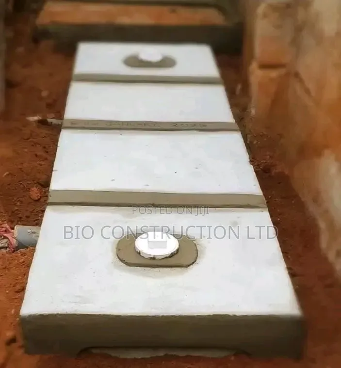 Biofil Toilet System Biodigester Manhole Biogas and Plumbing