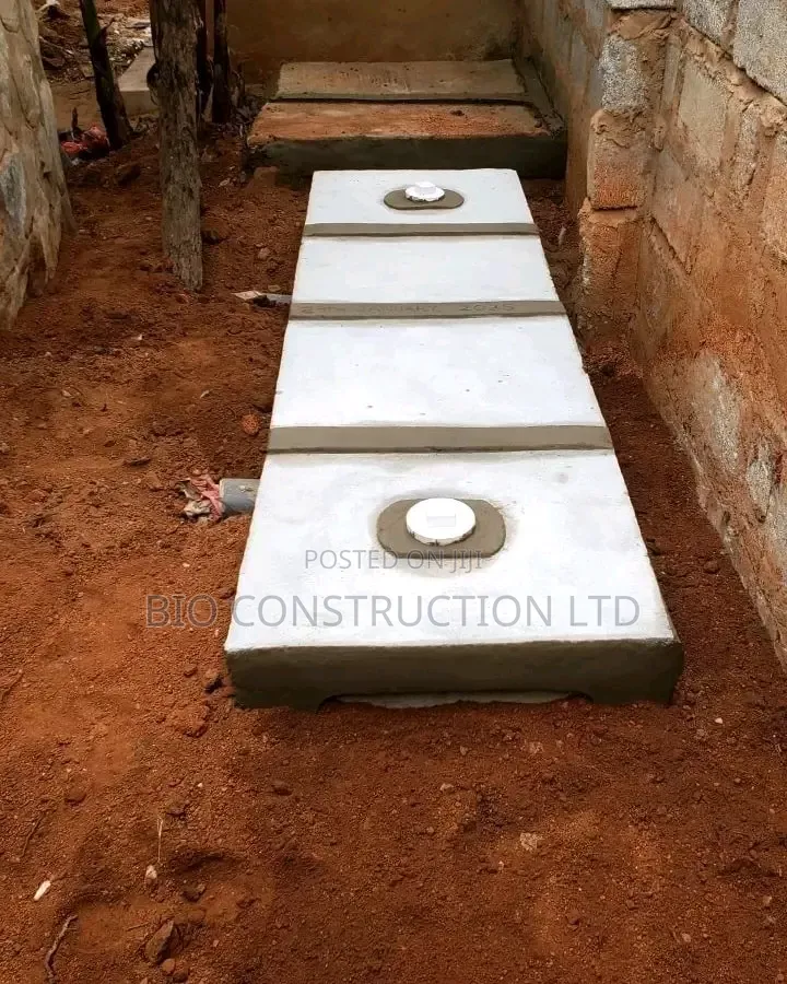 Biofil Toilet System Biodigester Manhole Biogas and Plumbing
