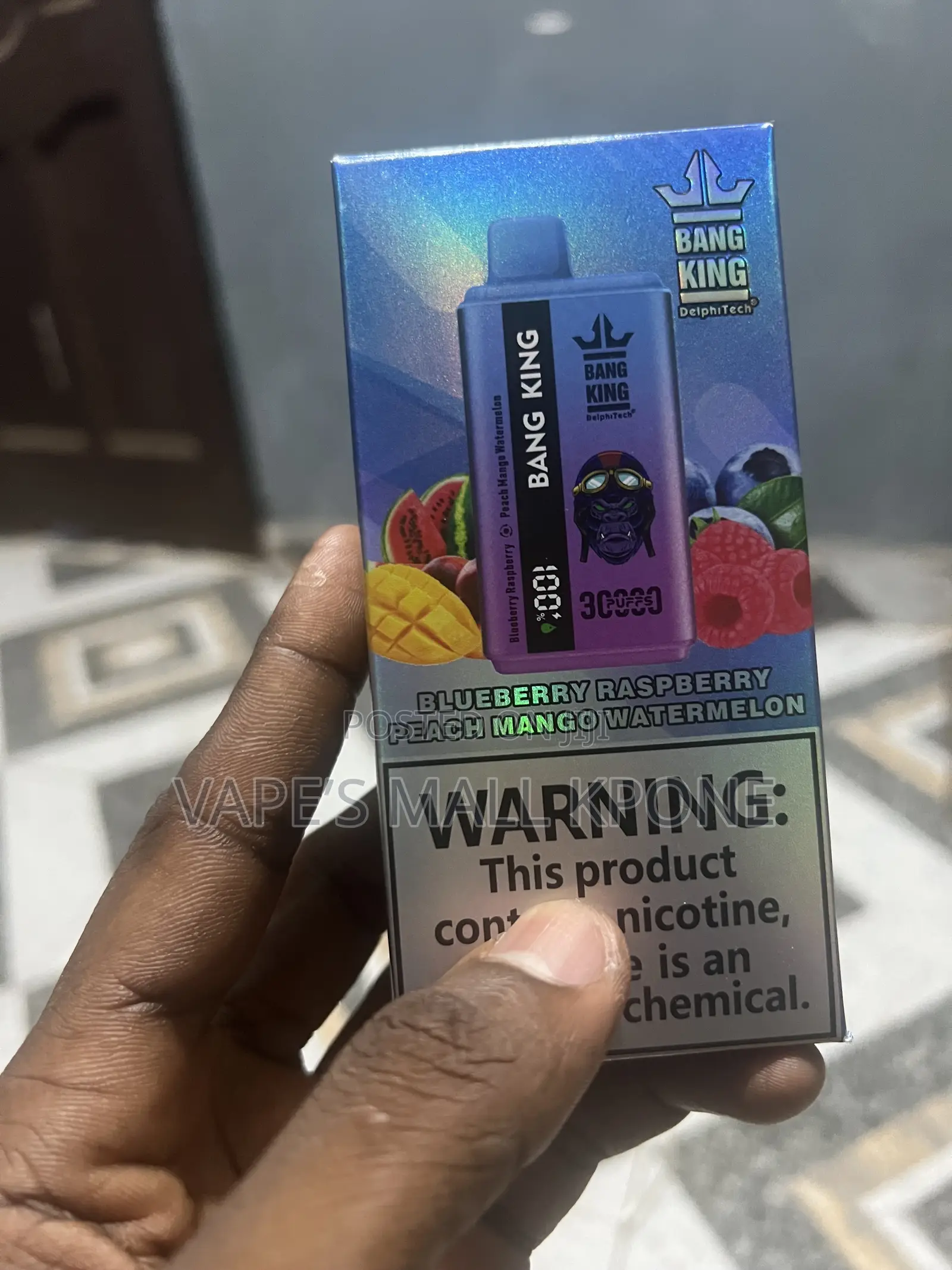 2 Modes Rechargeable 30000 Puffs Vape Pen