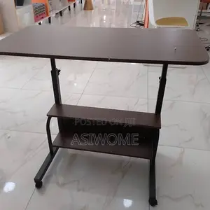 Adjustable Study Desk With Two Shelves