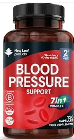 Blood Pressure Support - Heart Health Potassium Magnesium 120 Caps
