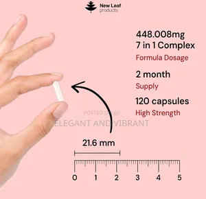 Blood Pressure Support - Heart Health Potassium Magnesium 120 Caps