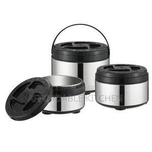 4 Set Stainless Steel Insulated Bucket