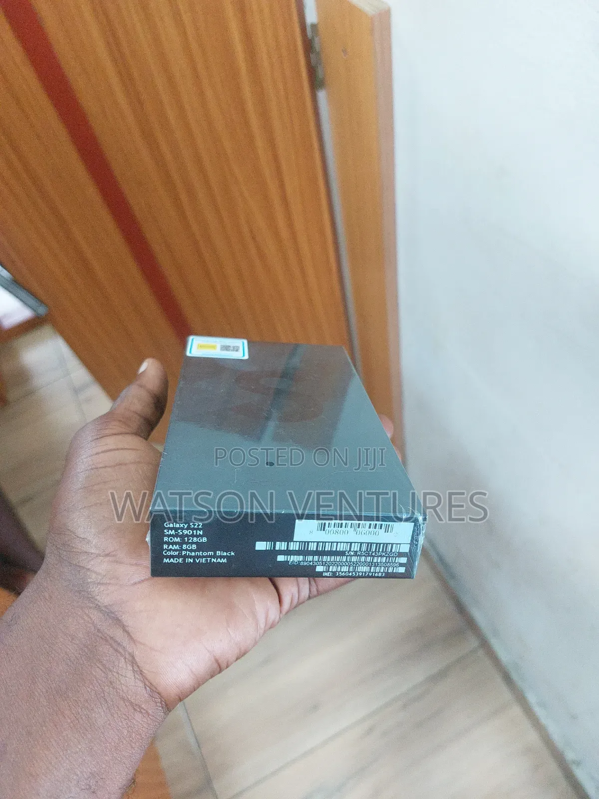 New Samsung Galaxy S22 5G 128 GB Black