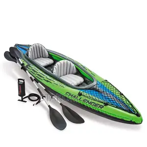 Intex Two Persons Inflatable Boat/ Canoe Kayak