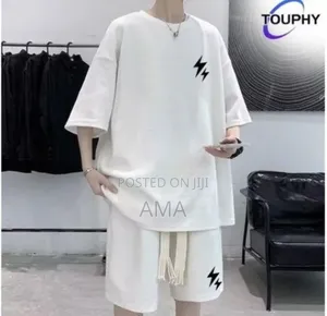 Men's Shirts Short Sleeve T-Shirt Shorts Set