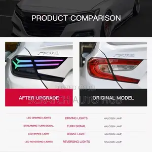 Honda Accord Spec Taillight With Phone Control Available