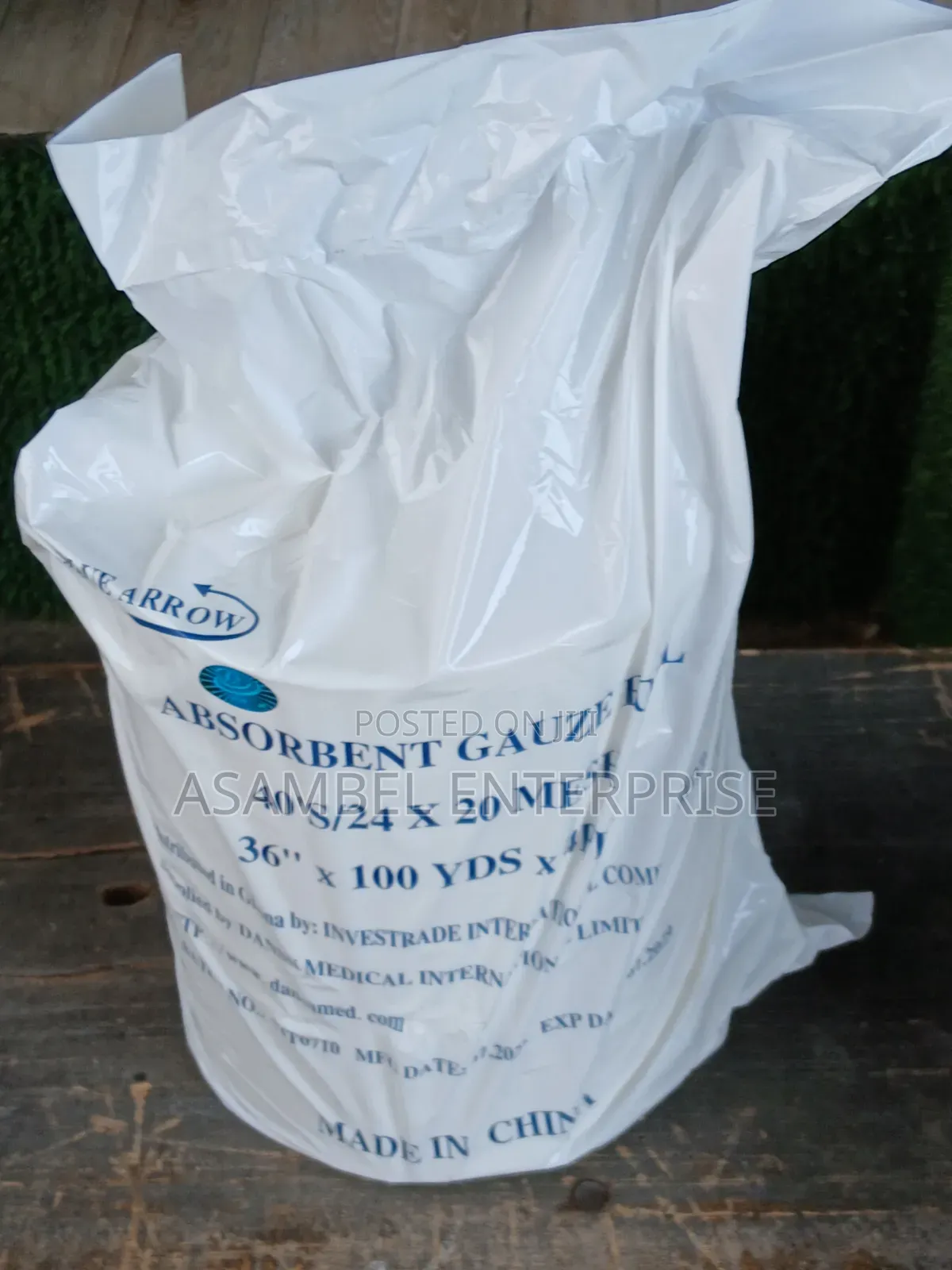 Professional Surgical Gauze Roll 100 Yards – Bulk Supply