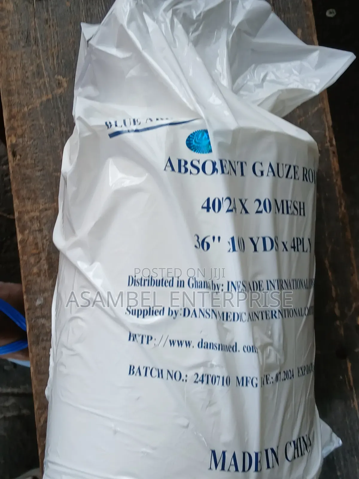 Professional Surgical Gauze Roll 100 Yards – Bulk Supply
