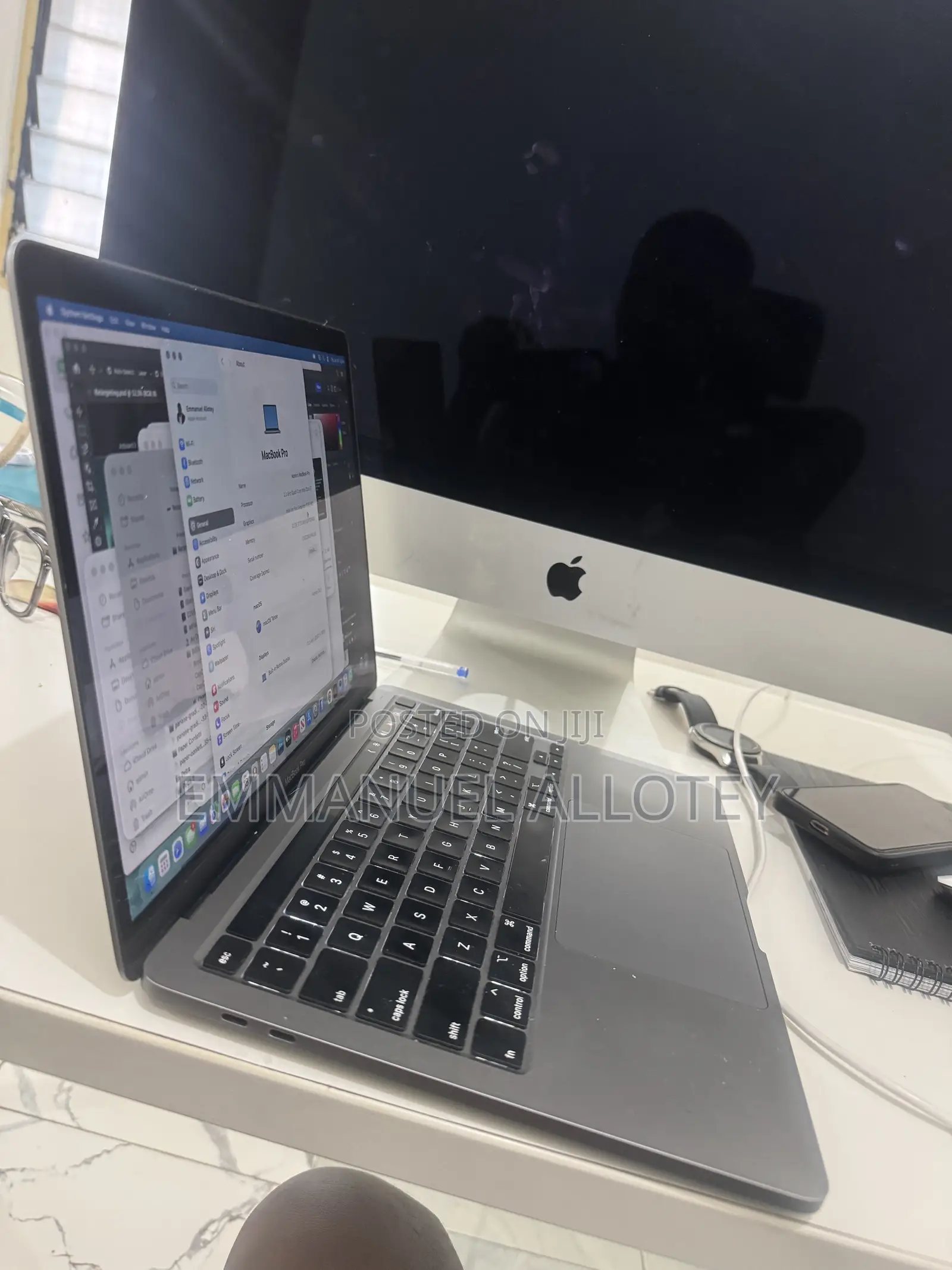 Laptop Apple MacBook Pro 2020 32GB Intel Core i7 HDD 500GB