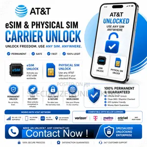 Att All iPhone Status Sim Unlocking Carrier Esim Permanently