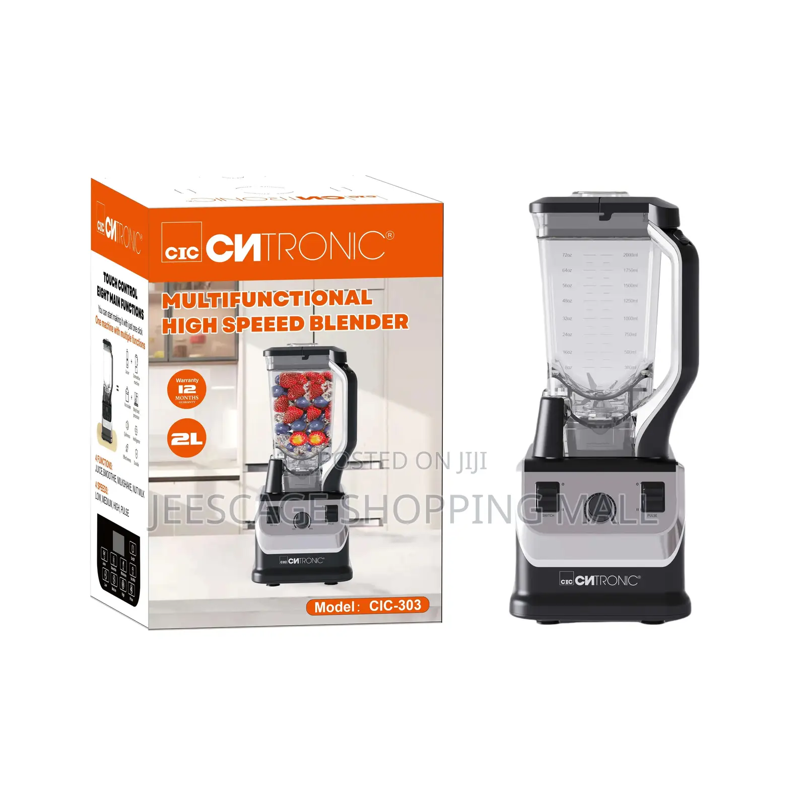 Commercial High-Speed Stainless Steel Grain Grinder Powder Mill