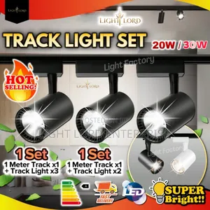 3pieces of Track Light With 1bar