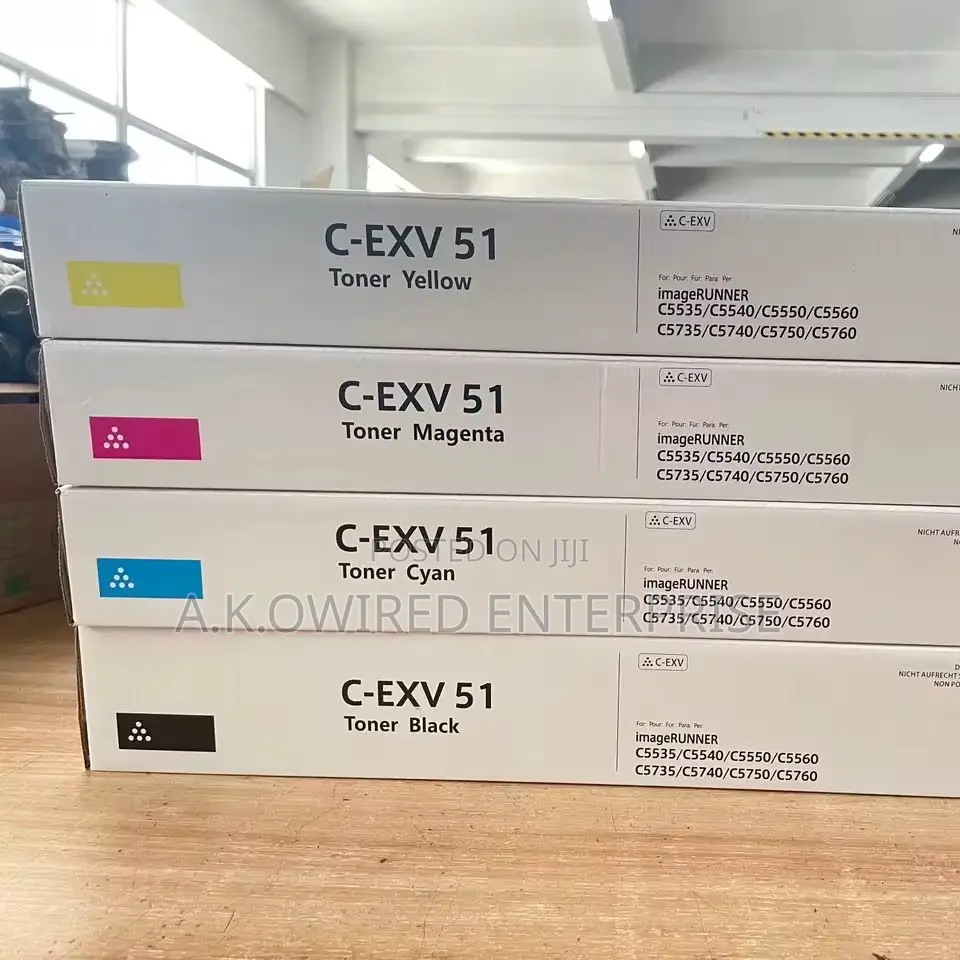 Color Toner C-Exv51 Imagerunner Advance C5535i C5540i C5550i C5560i