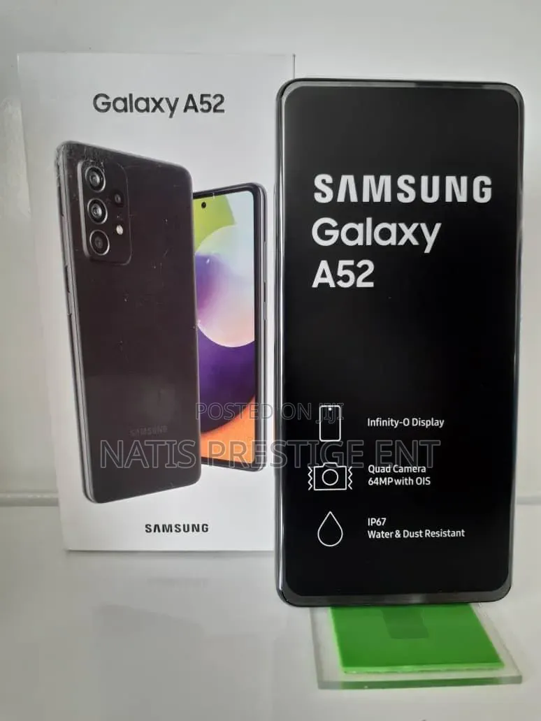 New Samsung Galaxy A52 256 GB Blue