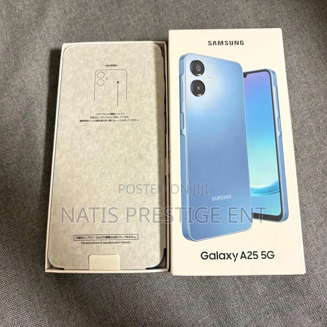 New Samsung Galaxy A25 128 GB Black
