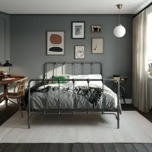 Metal Bed Frame (Queen Size)