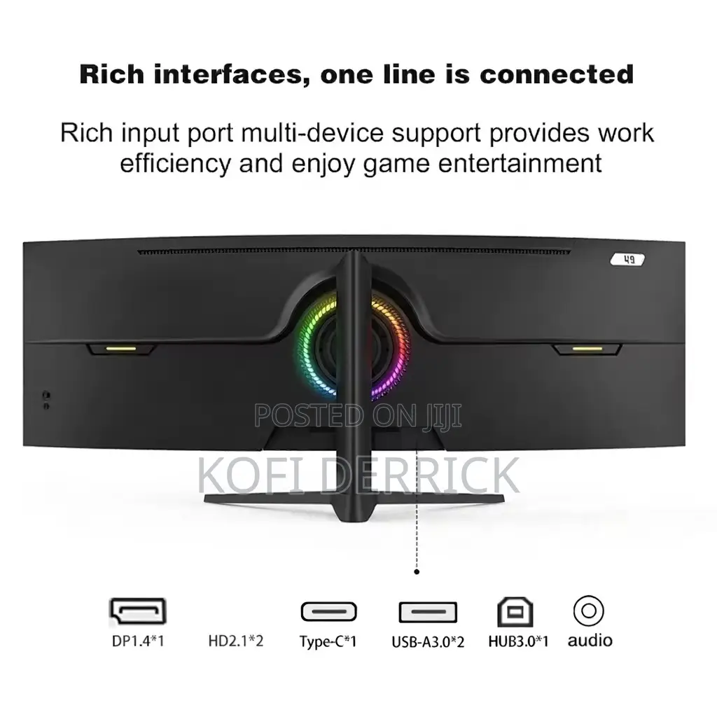 49inches Curved Monitor 240hz (5120 X 1440)