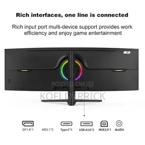 49inches Curved Monitor 240hz (5120 X 1440)