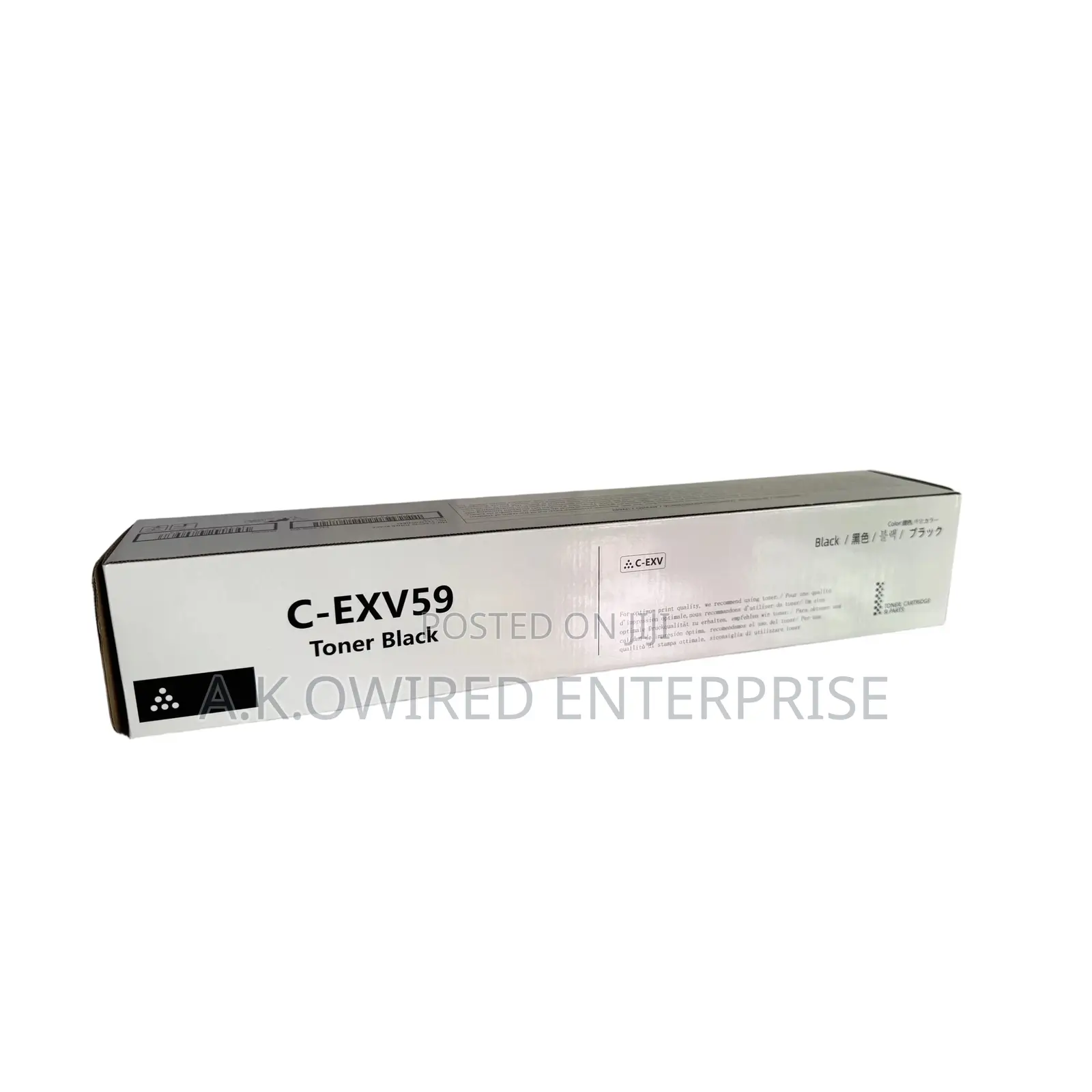 Black Toner Cartridge C-Exv59 Canon Imagerunner 2625i 2630i 2635i 2645