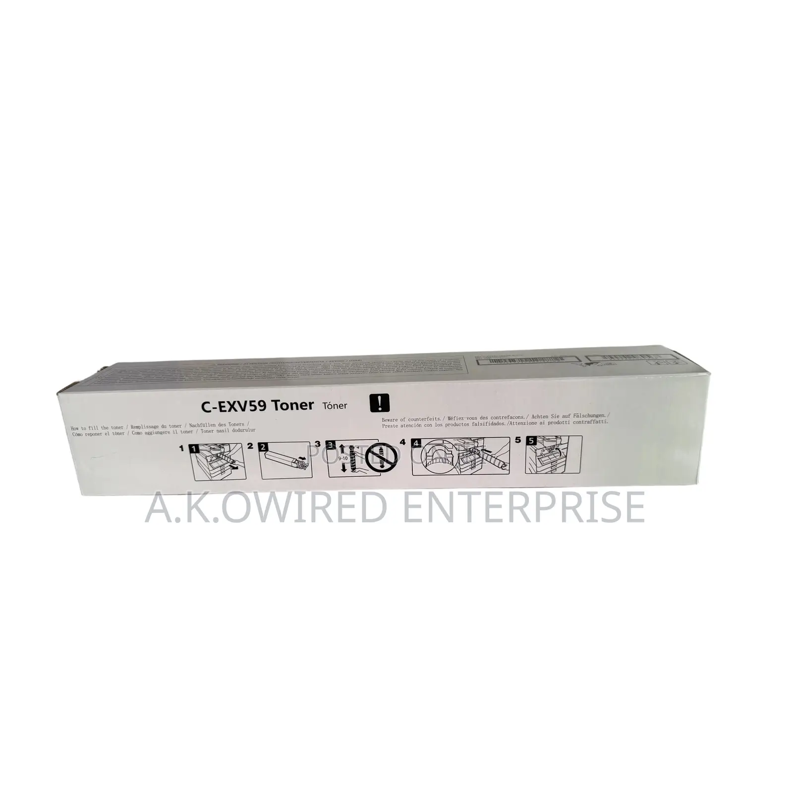 Black Toner Cartridge C-Exv59 Canon Imagerunner 2625i 2630i 2635i 2645
