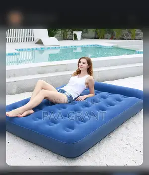 Original Luxurious Double Size Air Mattress Plus Free Pump