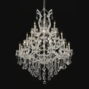 Jewelry Glass 12arms Led Chandeliers Light