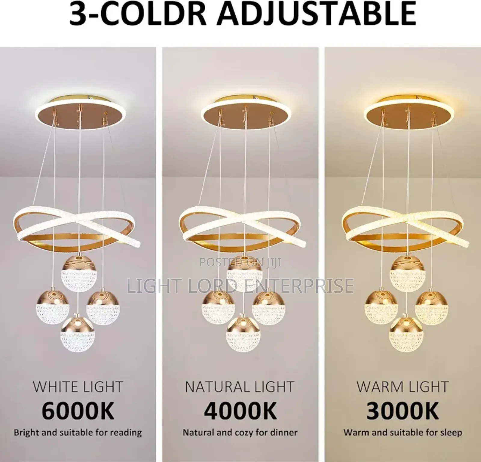 Hellton Scenario Applicable Pendant Light 3color