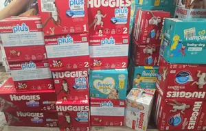 Wholesale Diapers for Little Ones ,Pampers and Huggies Available.