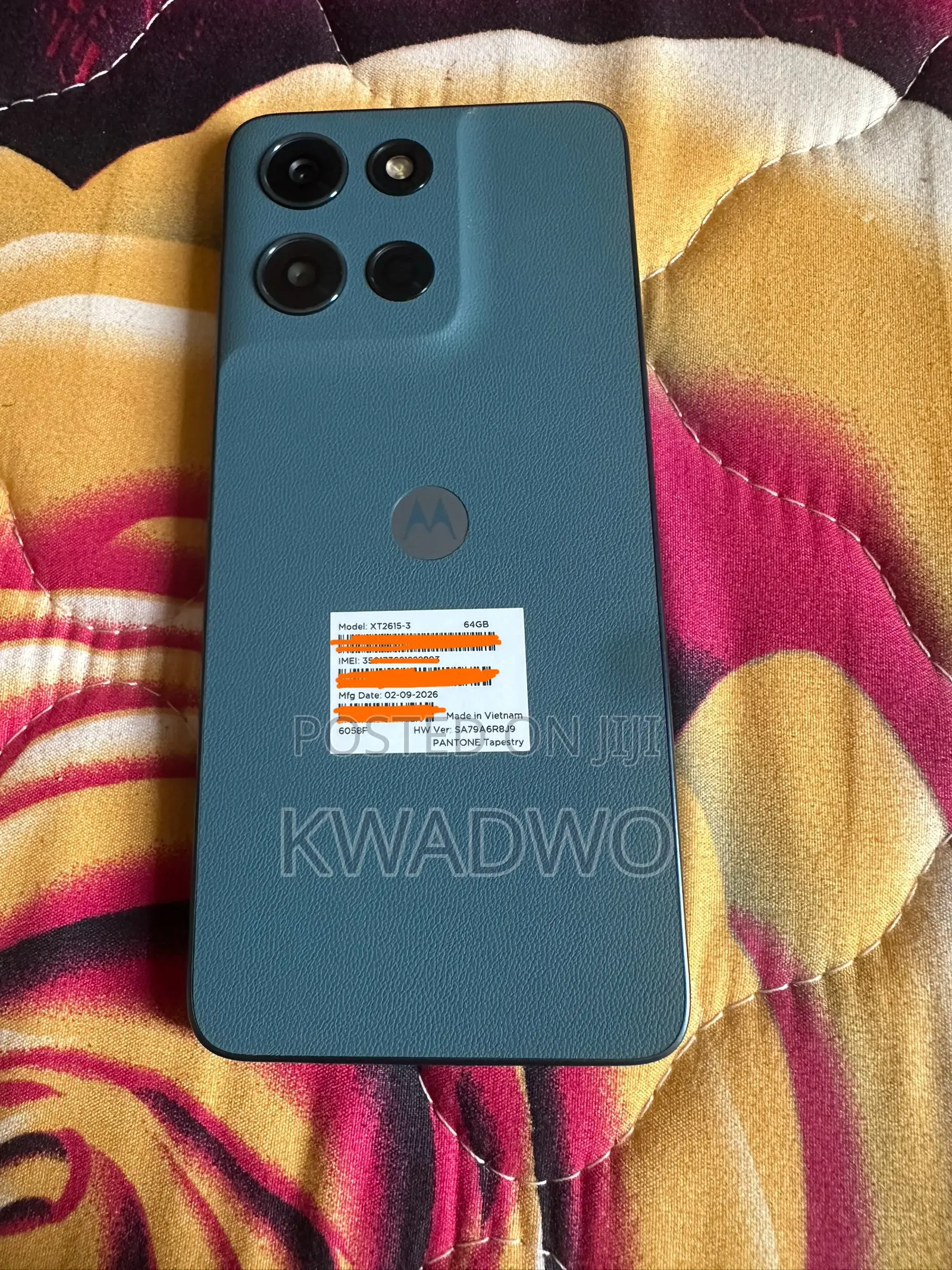 New Motorola Moto G Play 2026 64 GB Blue