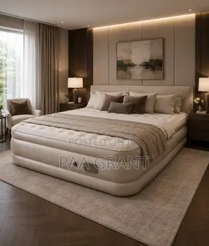 Luxury That Lasts (Double Size Inbuilt Pump Air Inflatable Mattress