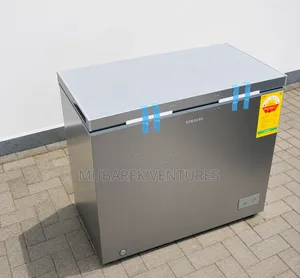 Samsung 198l Chest Freezer With Power Freeze Function Dark Gray