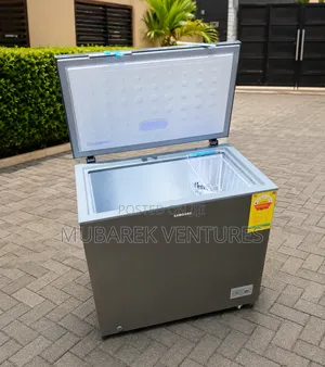 Samsung 198l Chest Freezer With Power Freeze Function Dark Gray