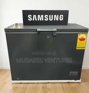Samsung 287l Chest Freezer With Power Freeze Function Dark Gray