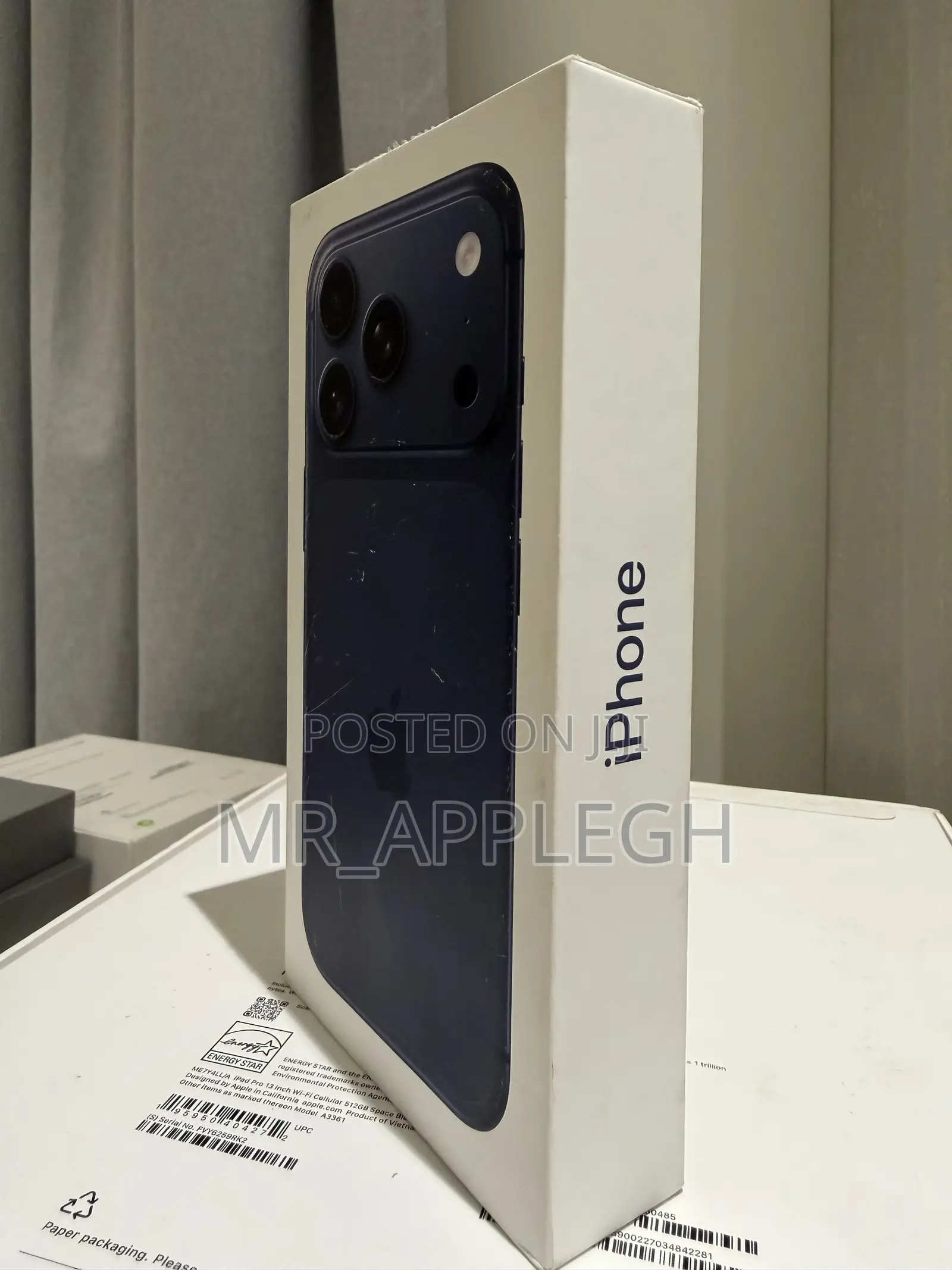 New Apple iPhone 17 Pro Max 256 GB Blue