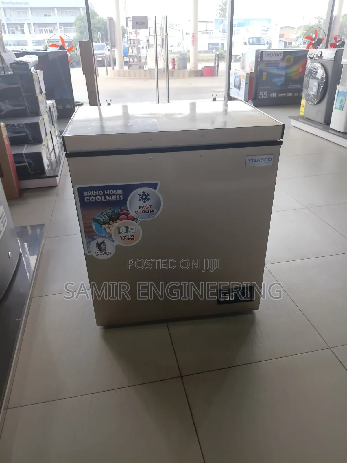 Nasco Nas-200fl 150l Chest Freezer (Energy Efficient)