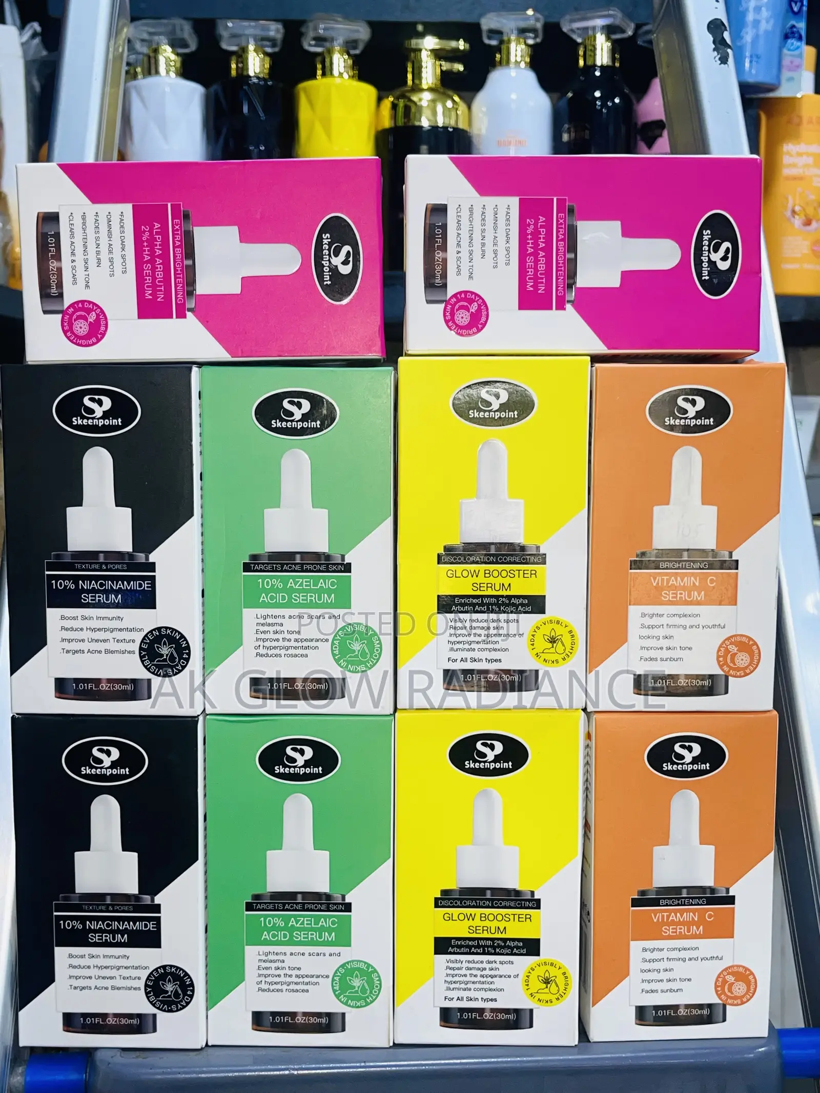 Skeen Point Facial Serums