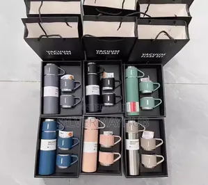Vacuum Flask Set - Elegant Gift Collection