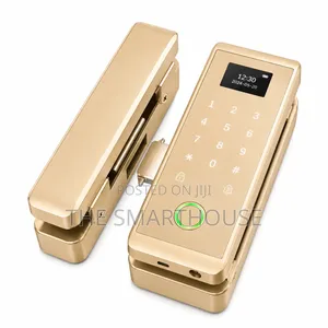 Smart Glass Door Lock With Finger Print