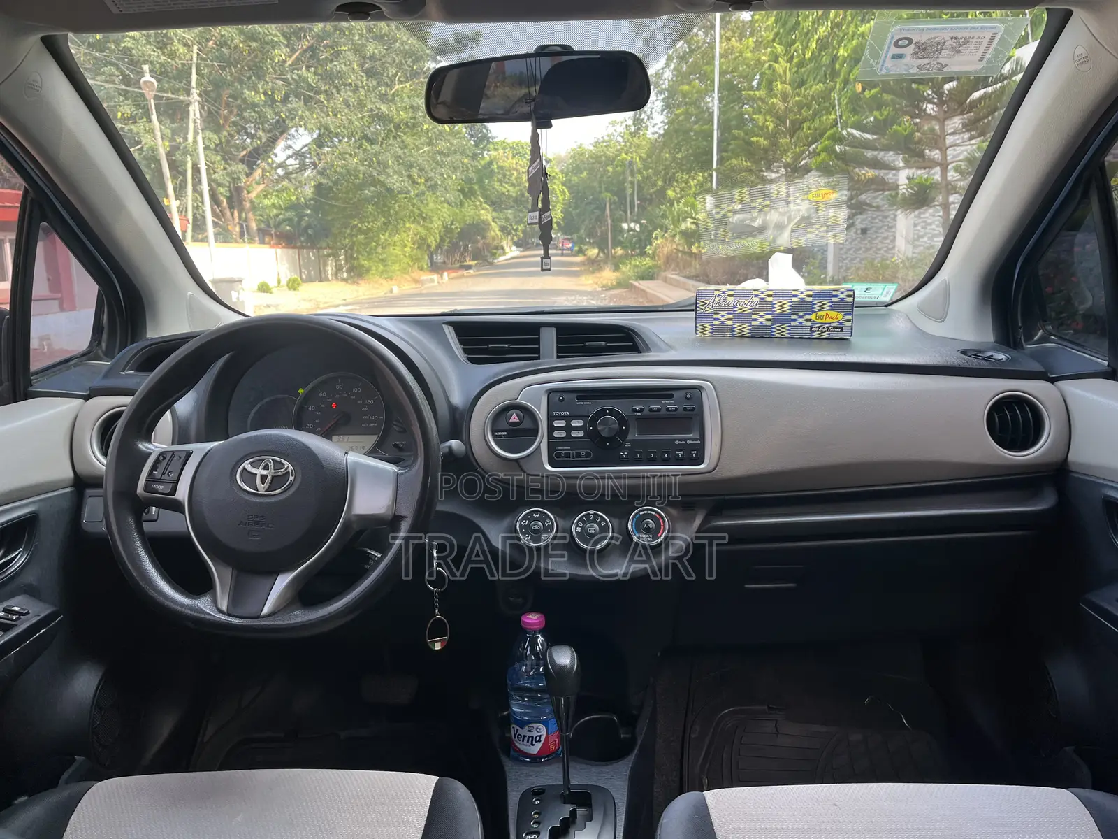Toyota Yaris 2012 Blue