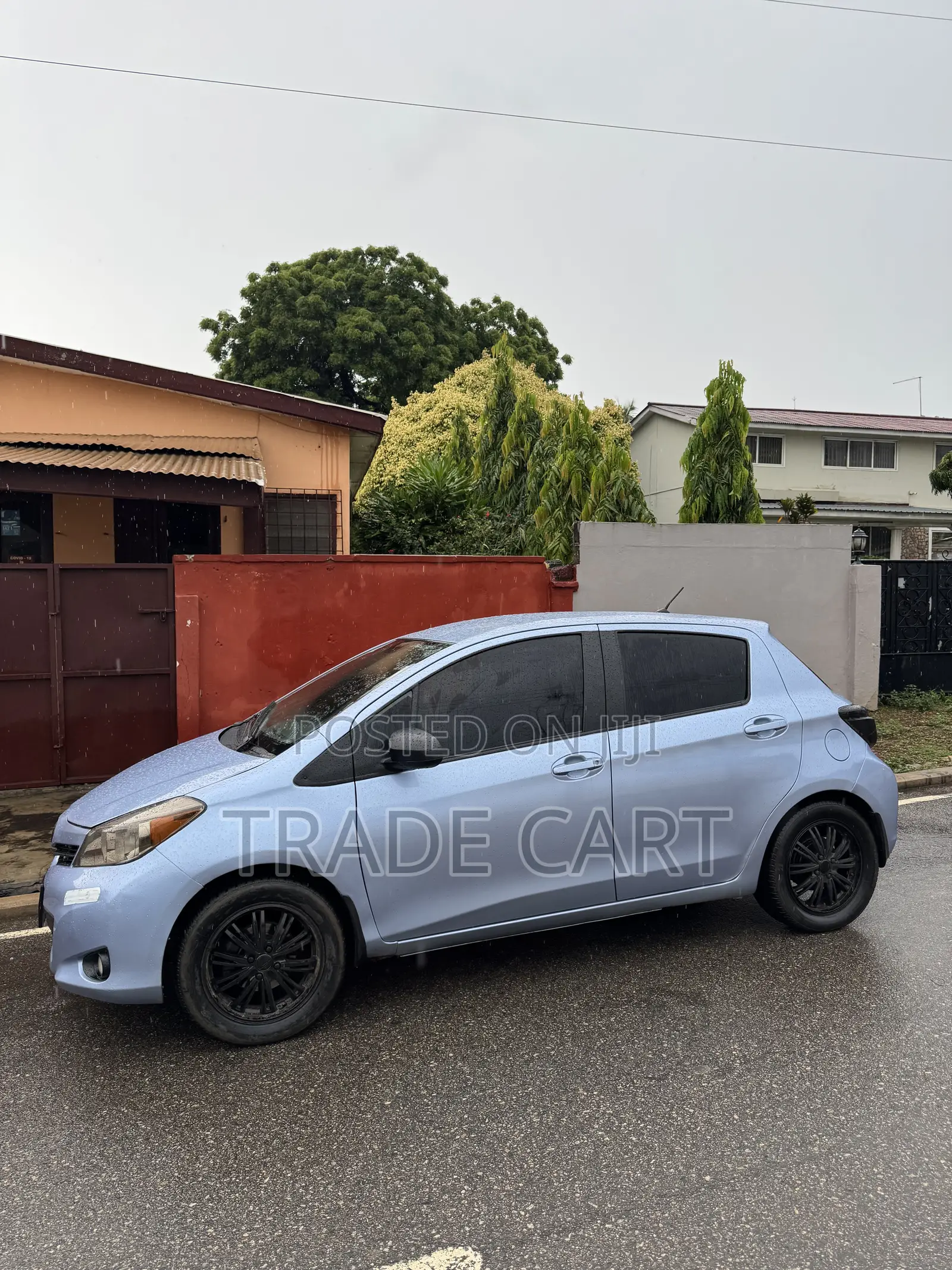 Toyota Yaris 2012 Blue