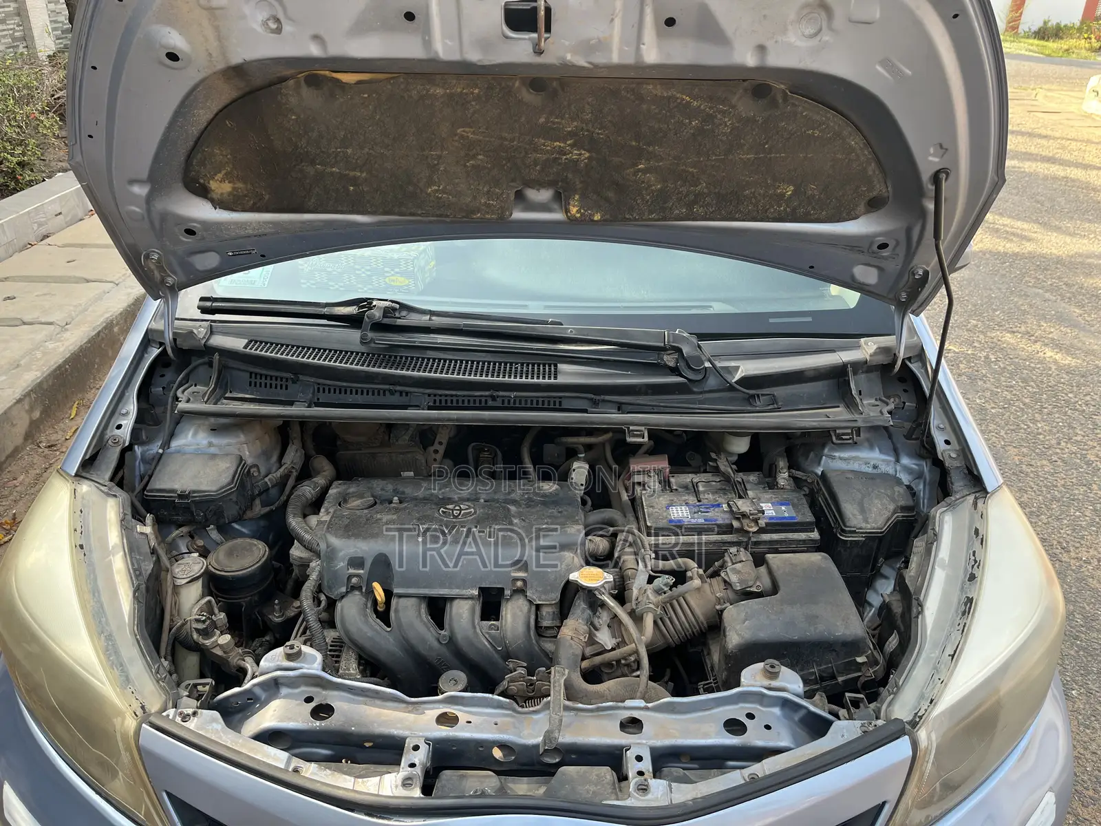 Toyota Yaris 2012 Blue