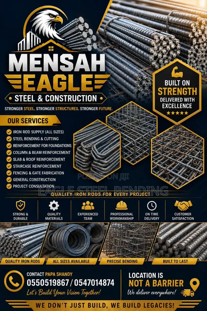 Mensah Eagle Steel Construction