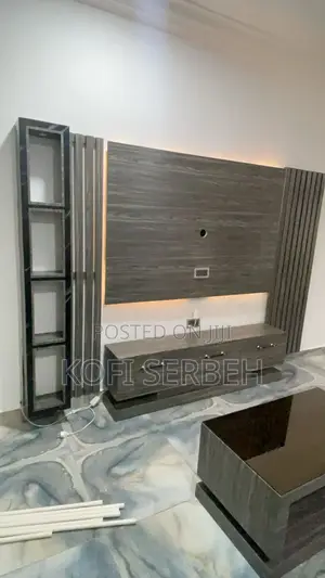 Led Tv Unit With Shelf